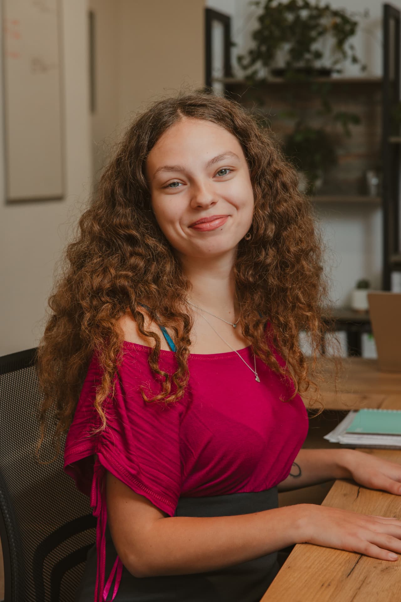 Elizabeth Kelly-White at the Firefly Property office